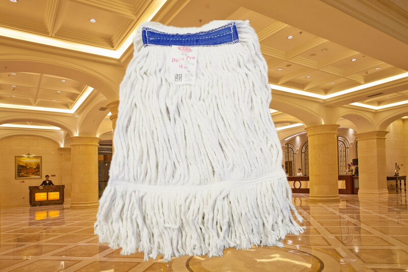 Colorful Cotton Thread Wax Mop Head, Washable Mop Head Replacement Cloth for Floor Mop