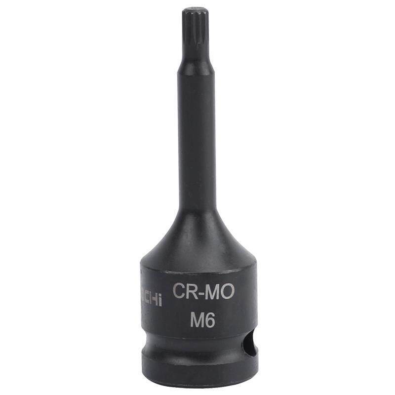 Llave neumática 1 / 2 lote de cabeza hexagonal interna spline 12 ángulo ciruela giratorio manguito arroz