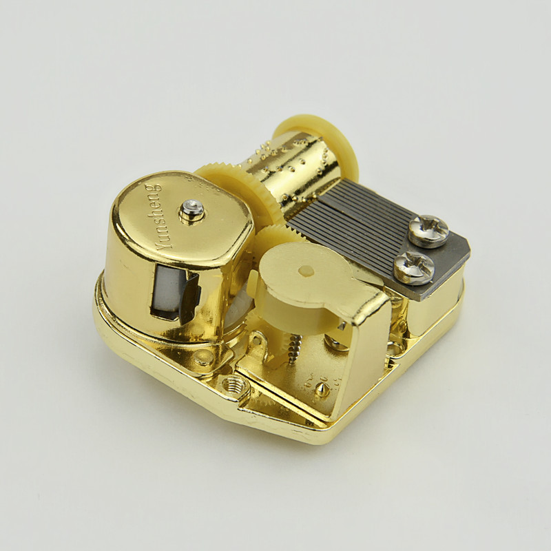 韻昇金メッキぜんまいムーブメントオルゴールオルゴール木製DIY玩具部品多曲選択天空の城|undefined