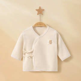 新生婴儿衣服秋冬初生0打底3月保暖和尚幼儿单件内衣宝宝秋衣上衣