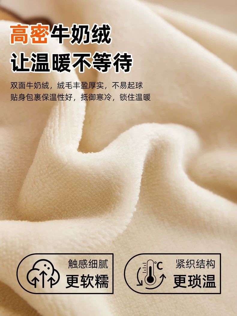 Leche de invierno cama de camisa de una sola pieza cubierta de cama cubierta protectora de colchón Memons 2025 nueva cubierta de cama de camisa