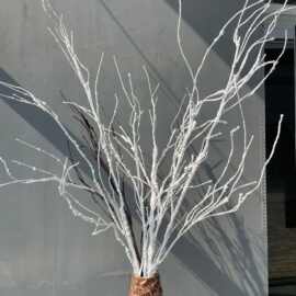 仿真发泡树枝枯树藤人造干支婚庆插花造型假树枝花艺白树枝装饰