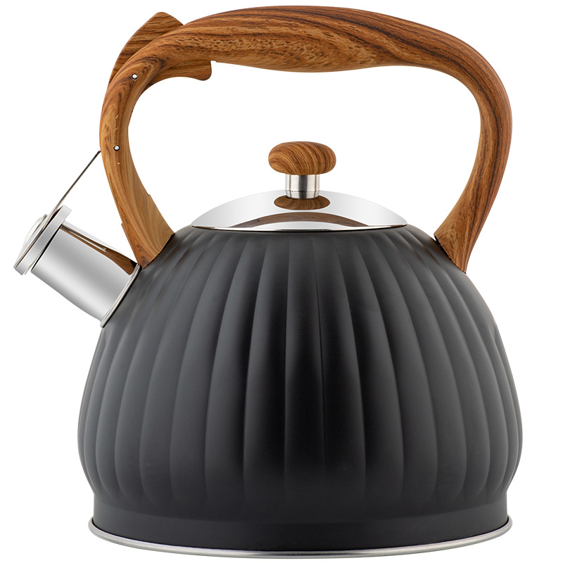 Amazon 2021 nuevo patrón de calabaza hervidor de silbato 3.5L transfronterizo de distribución de utensilios de cocina hervidor de sonido de gran capacidad