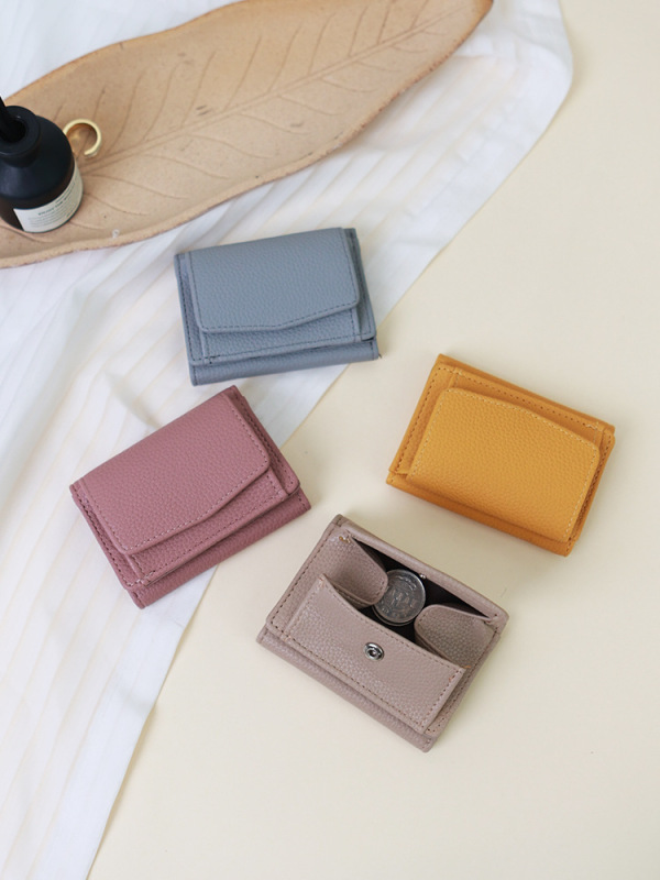 外国貿易の新しいミニ財布の短いタイプのPurseの小さい財布の女性PUのレイシの紋様の日本式の硬貨の財布の小銭の財布|undefined