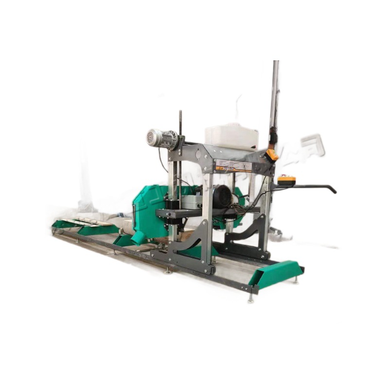 Sierra de banda de alta velocidad de tronco horizontal sierra de carpintería de hoja única automática para muebles de astillero