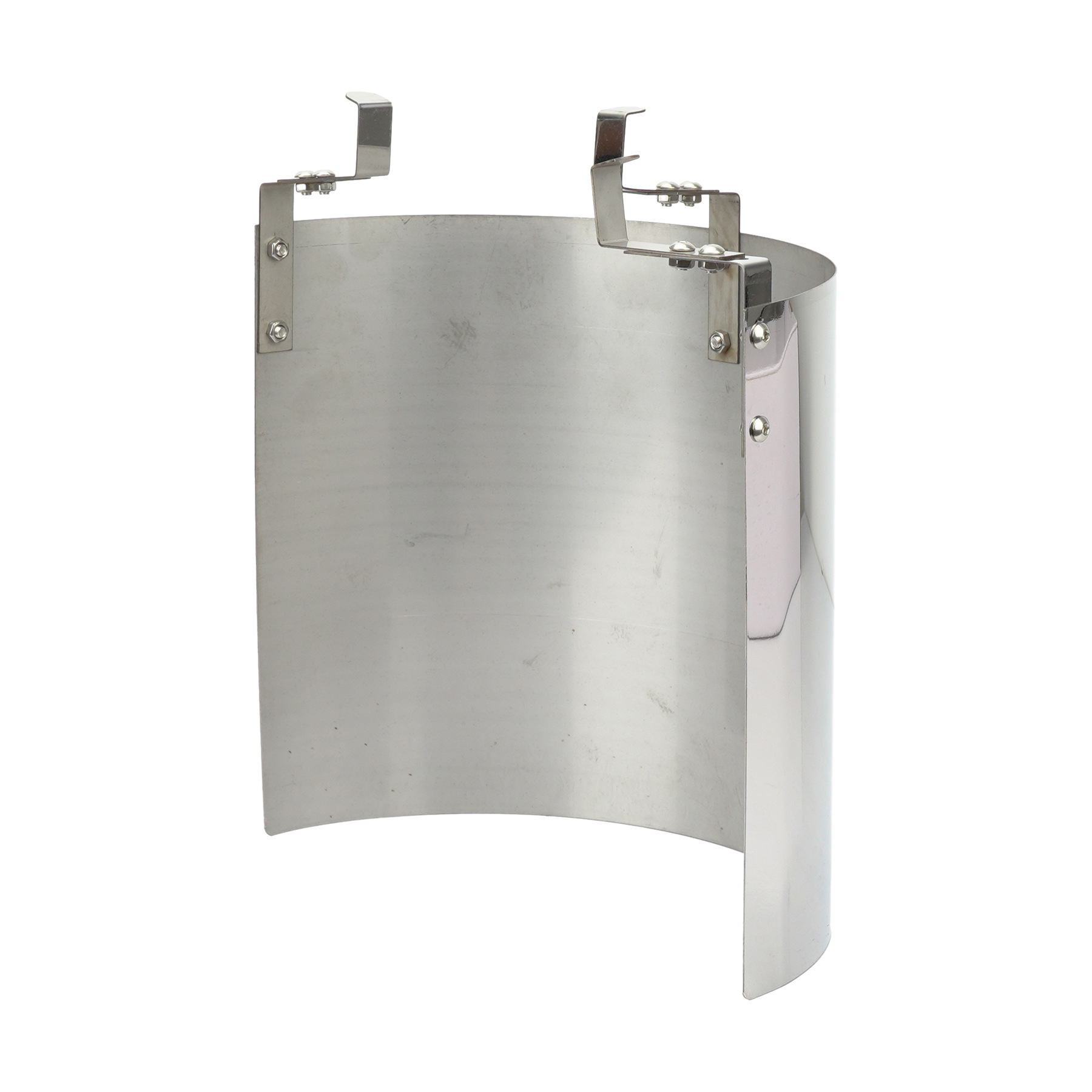 Car air intake modified winter mushroom head air filter heat shield stainless steel universal windshield protective cover adjustable