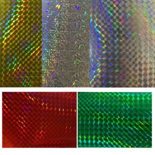 Luya Bait Decorative Sticker Laser Flash Sticker Simulation Fish Skin Fly Binding Material