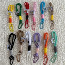 毛绒玩具盲盒挂绳登山扣挂件手机挂链布偶公仔玩偶钥匙扣编织绳