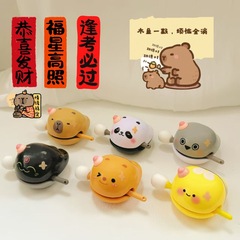 お金持ちになるように祝福された新しい頭蓋骨、減圧と幸運をもたらす木製の魚、オフィスヒーリングトイ、ナイトマーケットの屋台、メーカー卸売、在庫あり