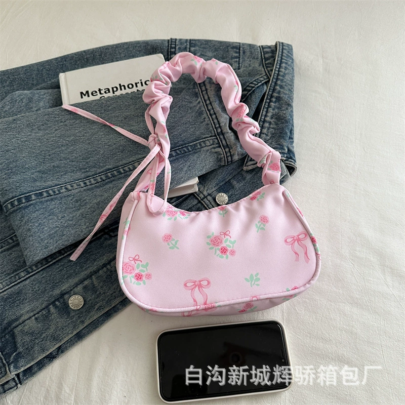 Сумка подмышку, японская милая сумочка через плечо, свежая односторонняя сумка