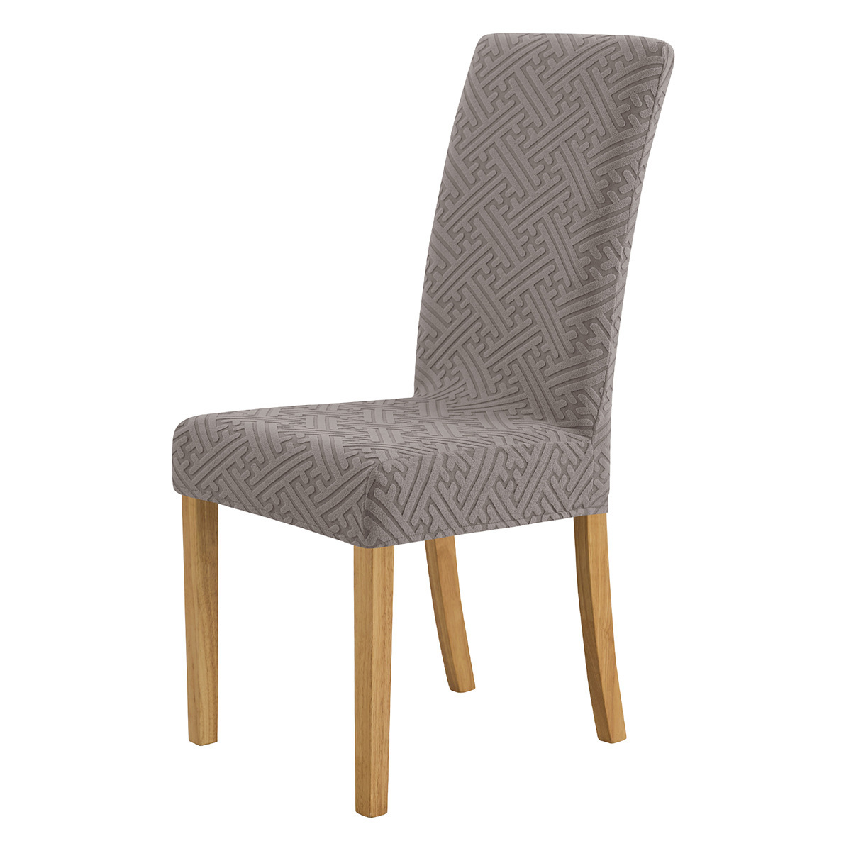 Silla de comedor de hotel para el hogar con tela jacquard elástica transfronteriza Parsons Chair