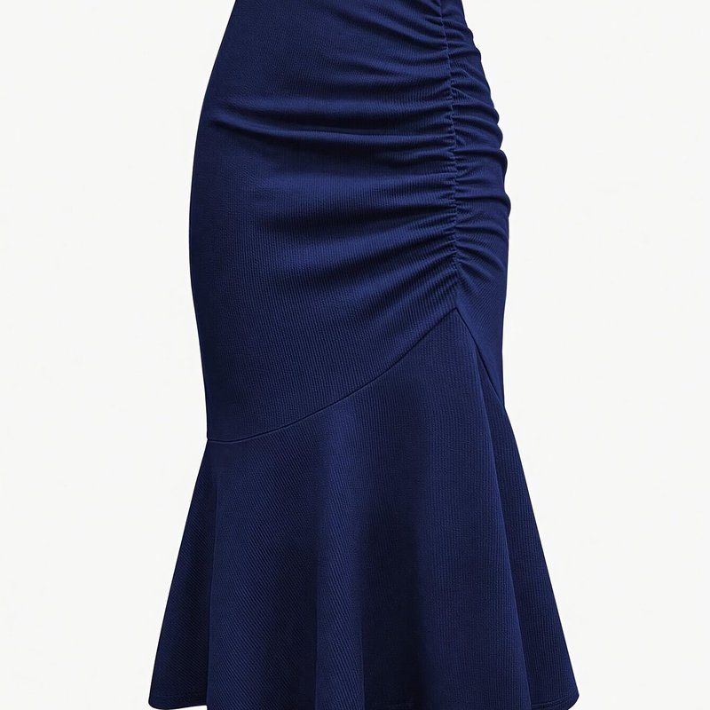 Everyday Comfort Skirt Elegant High Waist Pleatedハイウエストプリーツスカート|undefined