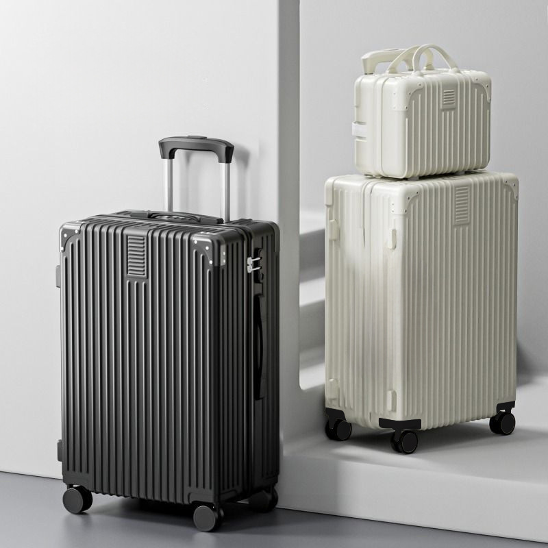 [Fábrica de selección estricta] 20 pulgadas maleta de tirón para hombres 24 pulgadas ruedas universales duraderas maleta de estudiantes