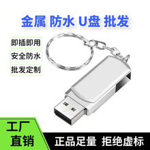 u盘16G32G批发金属U盘小容量2G4G8G电脑手机两用【厂家】亚马逊