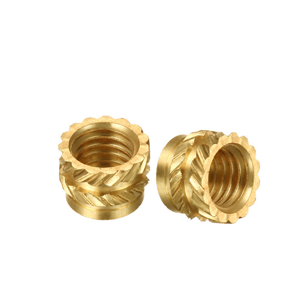 Copper nut M3M4M5 Tuba twill injection molded embossed knurled nut…