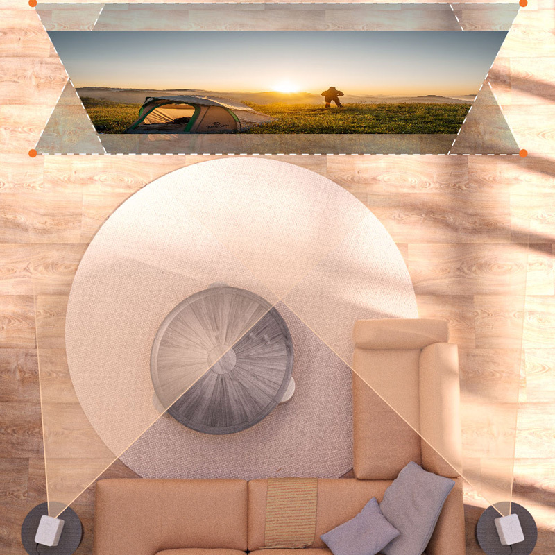 Proyector casero portátil del teléfono móvil de WIFI del proyector HD de S30MAX