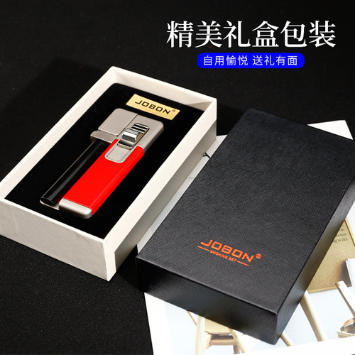 Cross-border sourcing JOBON bevel fire pipe lighter, dual-purpose, personalized and creative, factory direct supply wholesale