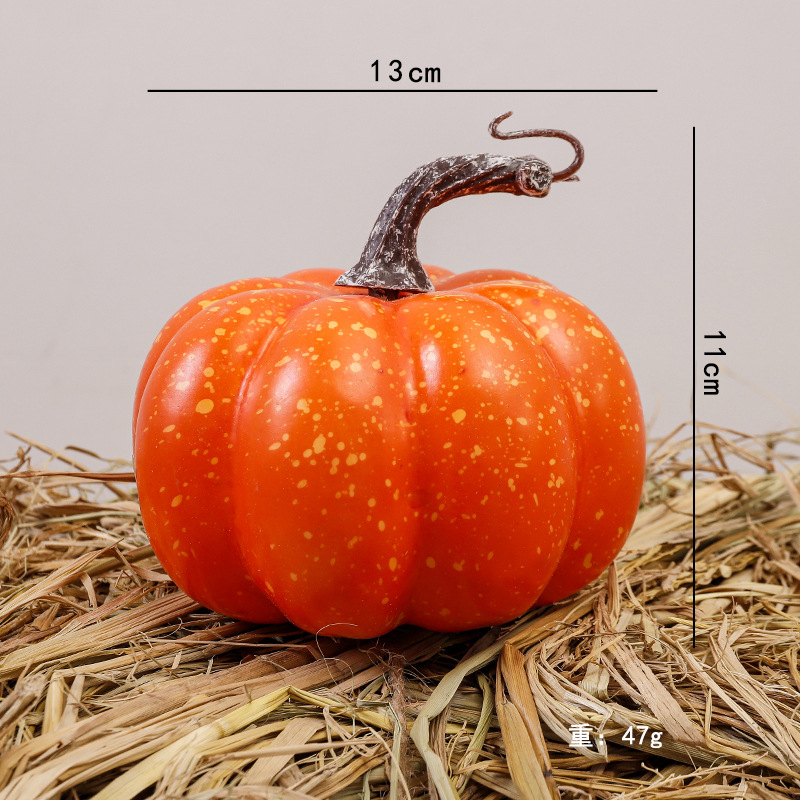 Simulación transfronteriza espuma calabaza modelo Halloween Acción de Gracias decoración de Navidad props disparo decoración de calabaza falsa image 32