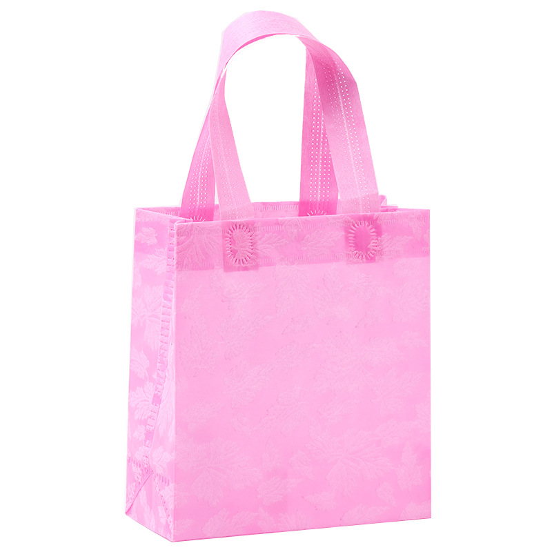 Estampado de hojas rosas; Tamaño personalizado; Tela estampada