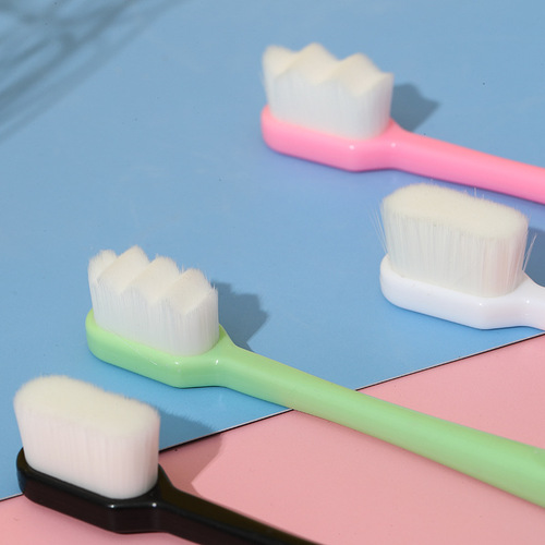Ten Thousand Hair Toothbrush Single Pack Fine Soft Bristles Toothbrush Adult Household Pregnant Women Toothbrush Soft Bristles Manufacturer Wholesale