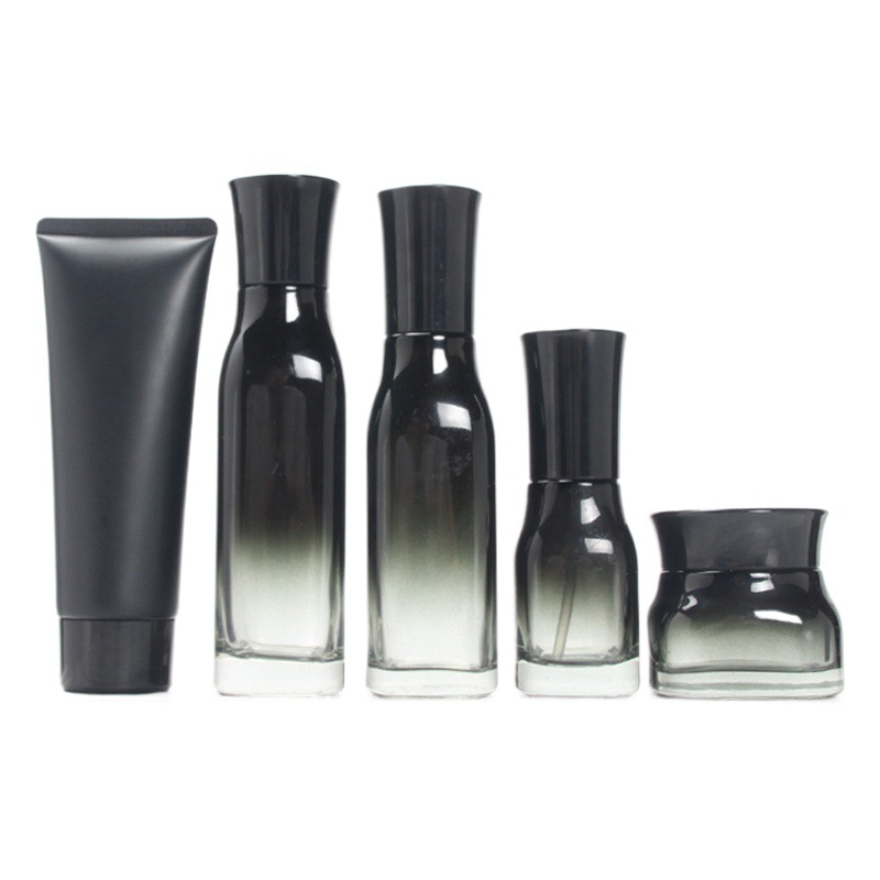120ml cosméticos para el cuidado de la piel pequeña muestra loción de agua sub-embalaje botella vacía botella de embalaje de vidrio exquisito