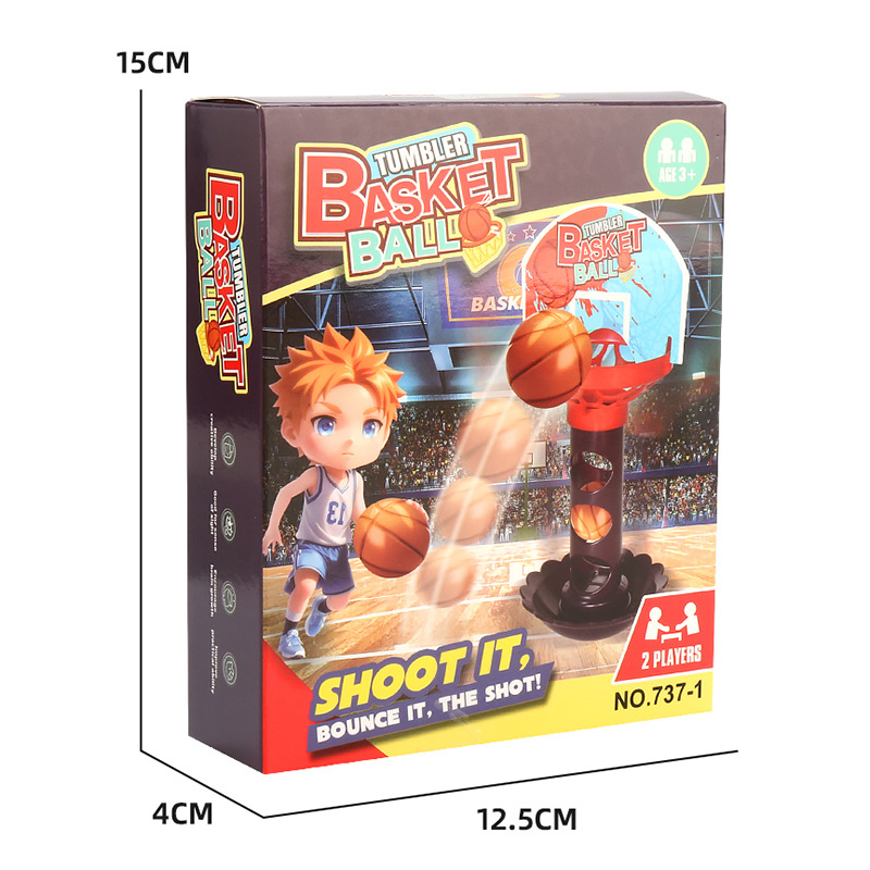 Divertido juego de disparos de vaso transfronterizo rebotando baloncesto juego de escritorio creativo interactivo entre padres e hijos juguetes para niños