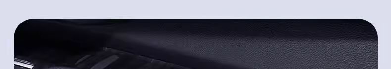 Toyota Sienna interior SI floor mats with fiber texture, 21-piece set, NATPE Via floor mats, EN carbon fiber, all-black model