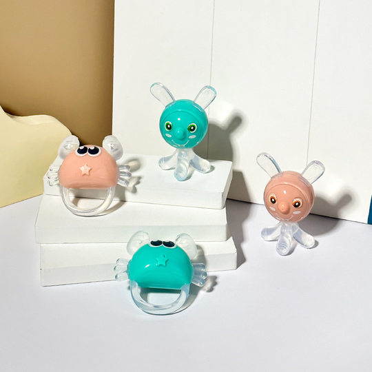 New baby pacifier baby food grade tooth glue wholesale foreign trade super soft bite-resistant imitation breast milk pacifier