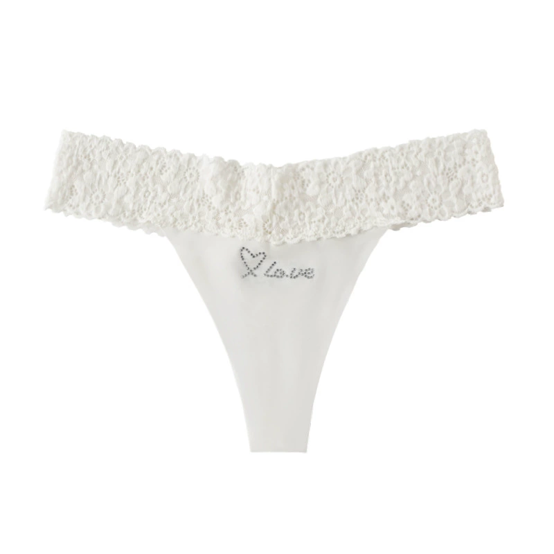 Сексуальные дышащие брюки, underwear, европейский стиль, с вышивкой, плюс размер