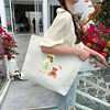 Shopping bag, one-shoulder bag, capacious cloth bag, wholesale