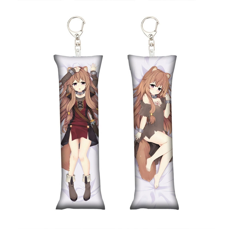 [动漫盾之勇者成名录小抱枕钥匙扣迷你书包挂饰Mini Dakimakura] → [анимэ: Защитник слабых] мини-подушка брелок ключей рюкзак подвеска
