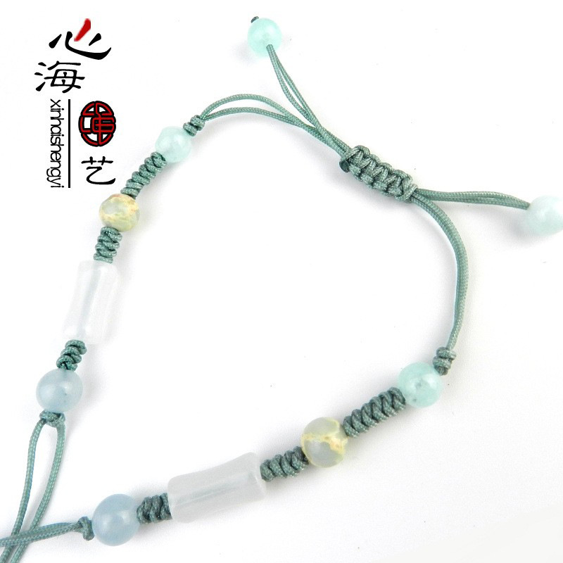 Woven retro ethnic fresh elegant universal bracelet handmade