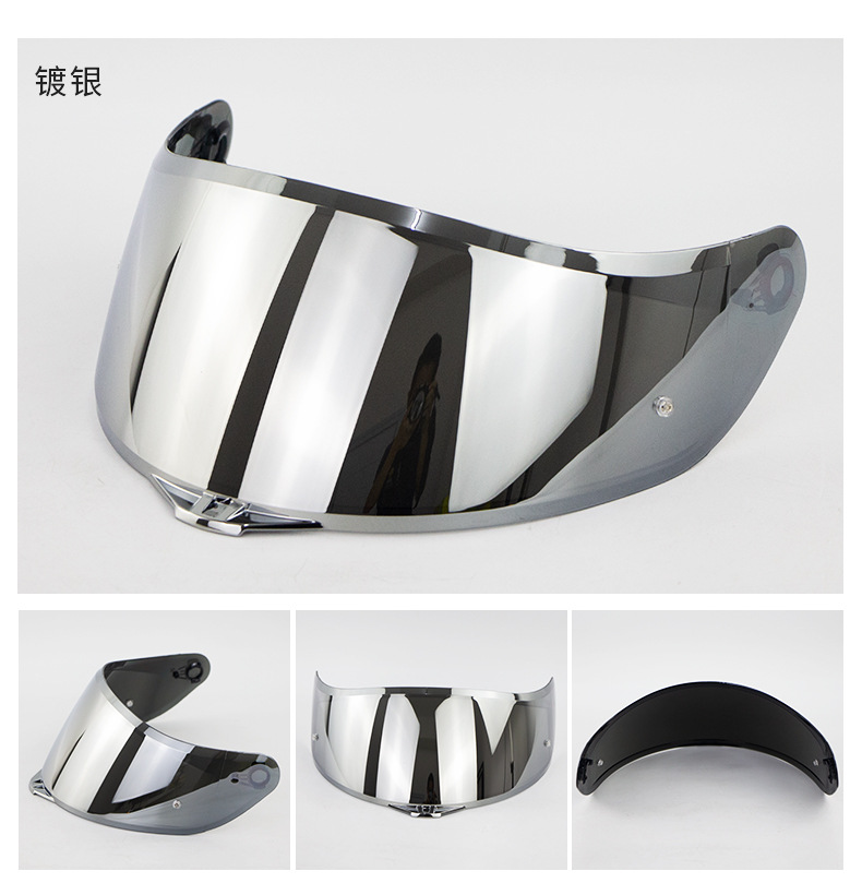 Suitable for Agv Helmet Lenses K1 K3Sv K5 K5S Helmet Lenses, Universal for Day and Night Use, Windproof and Sun Protection