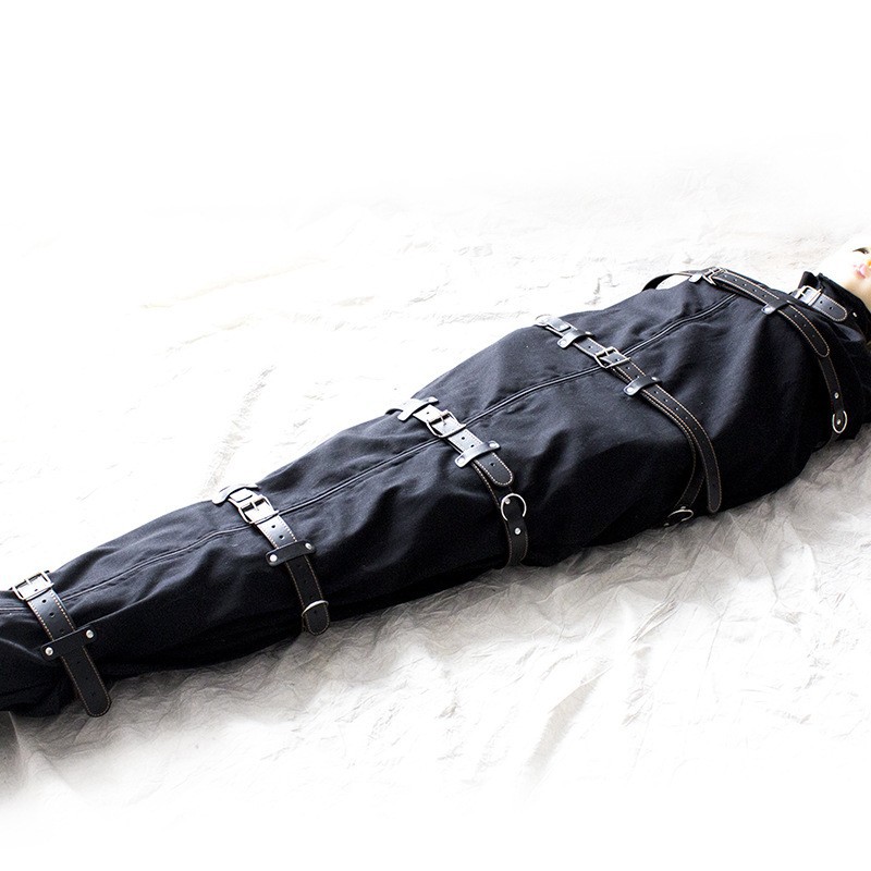 Juguetes sexuales SM, ataduras de cuero, sacos de dormir eróticos, ataduras de bondage, juguetes alternativos, productos de pasión, productos para coquetear. image 4