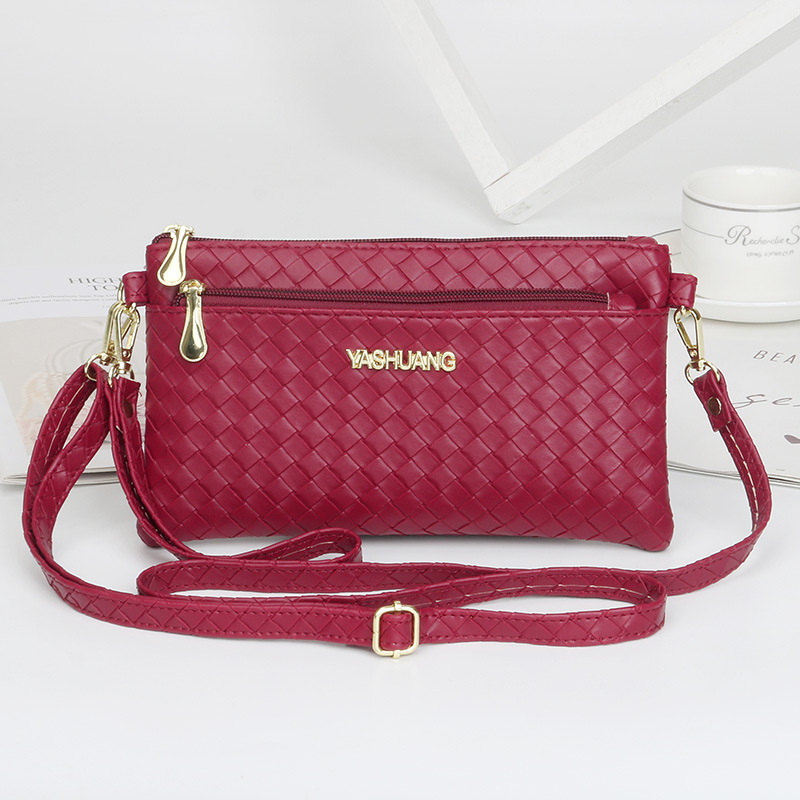 Bag Women's New Casual Crossbody Bag Fashionable Shoulder Bag Korean Women's Satchel Clutch Bag Mobile Phone Bag Coin Purse