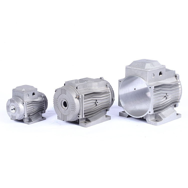 AB款固定脚铝电机壳全套方形A系列电动机壳铝合金电机壳跨境批发