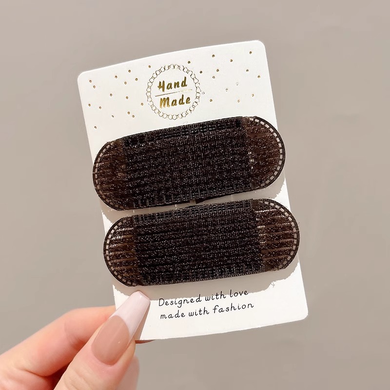 Cabello flojo artefacto alto cráneo alto invisible almohadilla de cabello colapsado cabeza de cabello plano clip de cabello de raíz de mar pinzas de cabello tocado