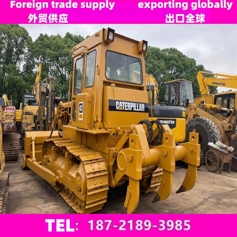 Прямые продажи с фабрики Caterpillar использовали 160 бульдозеров, экспорт внешней торговли использовал бульдозер Carter D6