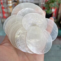 マイカシート天然貝殻風鈴マザーオブパール装飾シート DIY ランプミラー貝殻ウェディングディスク絵画アクセサリー