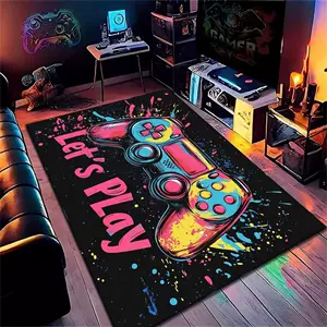 New diatomite gaming anti-slip cuttable carpet mat for entryway and bedroom use