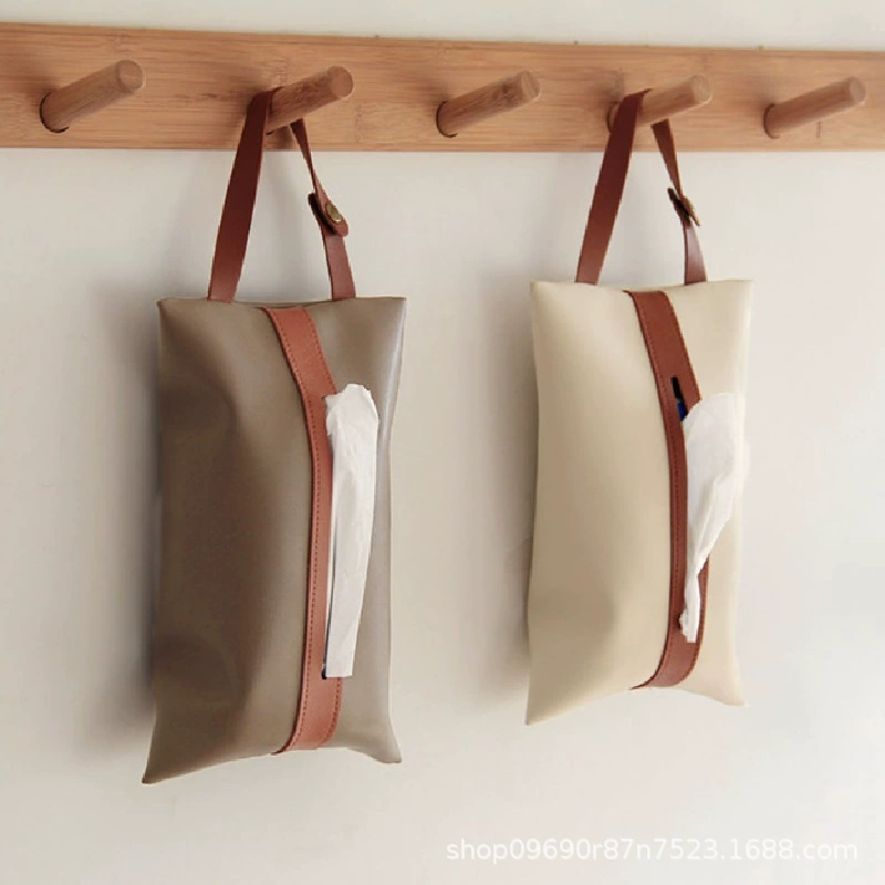 Главная Закрытие Кожаный Висячие Ткани Мешок Бумажный Мешок Автомобиля Бумажный Мешок Стены Висит Коробка Ткани Мешок Ткани