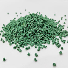 tpe充草颗粒耐高温草坪填充颗粒材料tpe橡胶颗粒环保耐用人造草坪