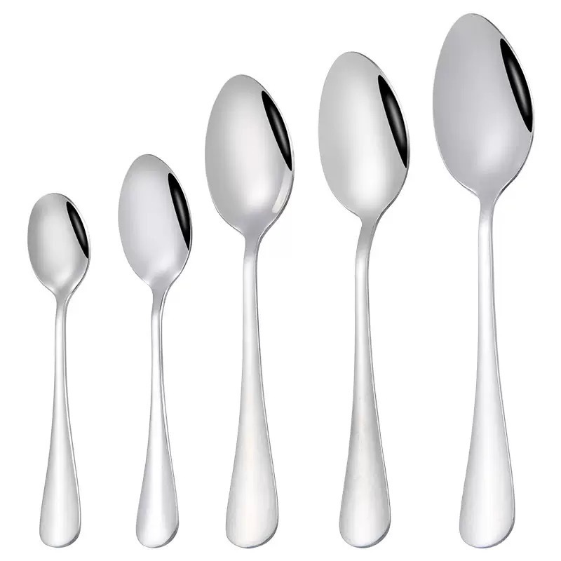 304 ステンレス鋼スプーン卸売家庭用食事スプーン大人学生子供飲料スプーン高価値スプーン|undefined