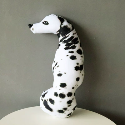 Oyuncaq yastıqlar – Artificial 3D Stereo Dog - spotted-dog-20cm