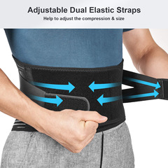 Cross-border sports belt, adjustable waist support belt, men's basketball special belt, double pressure waist support