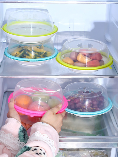 BB4C wholesale silicone fresh-keeping cover household multi-functional vegetable cover microwave heating cover heat preservation cover for meals