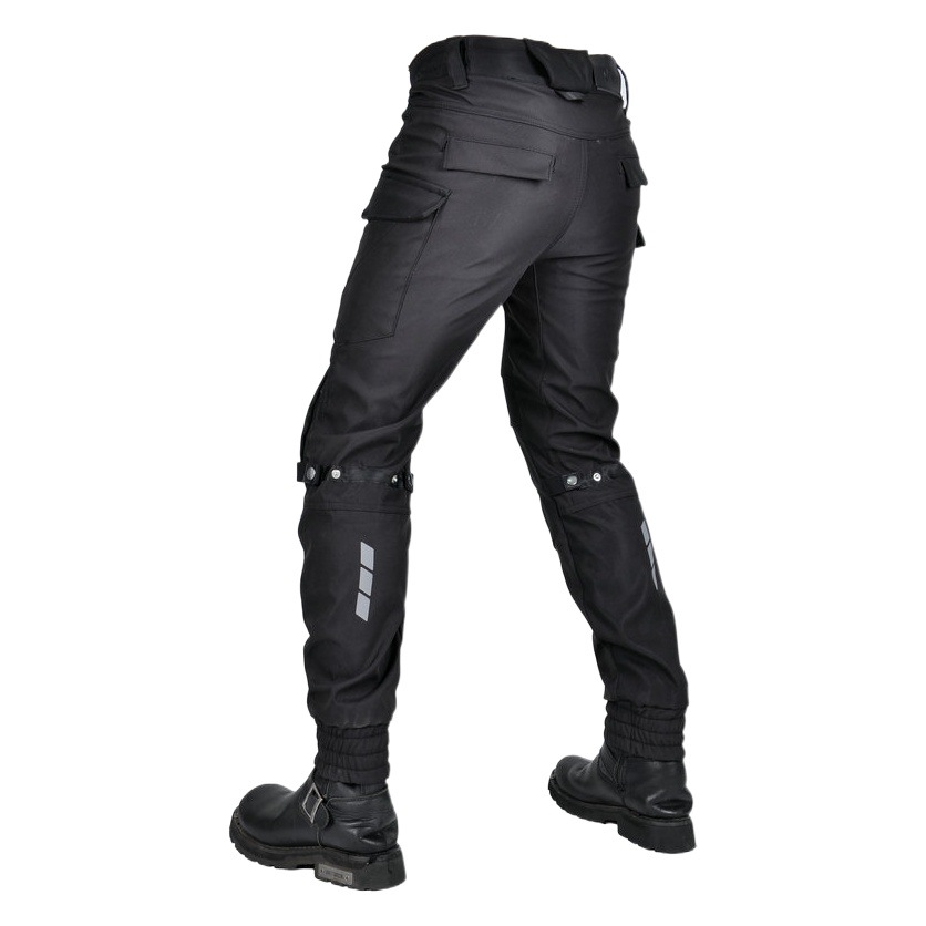 VOLERO motocicleta ciclismo pantalones impermeables a prueba de viento transpirable elástico cintura alta motocicleta anti-caída pantalones de silicona equipo de protección