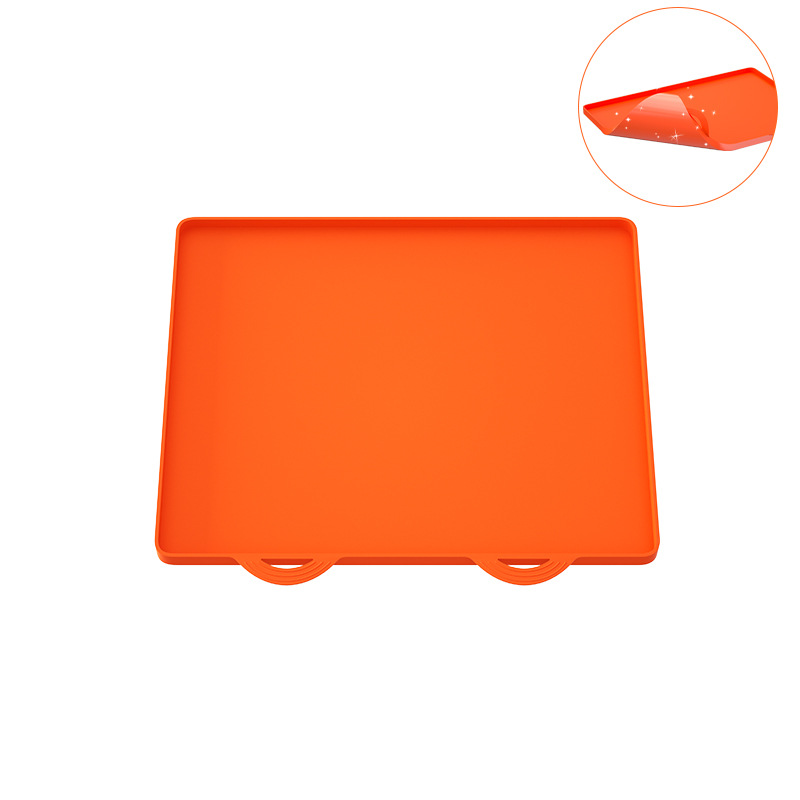 22 인치 핸들 미러 (주황색)