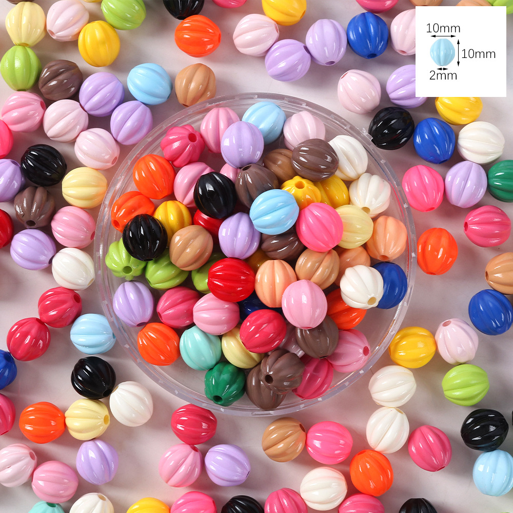 83# pumpkin beads