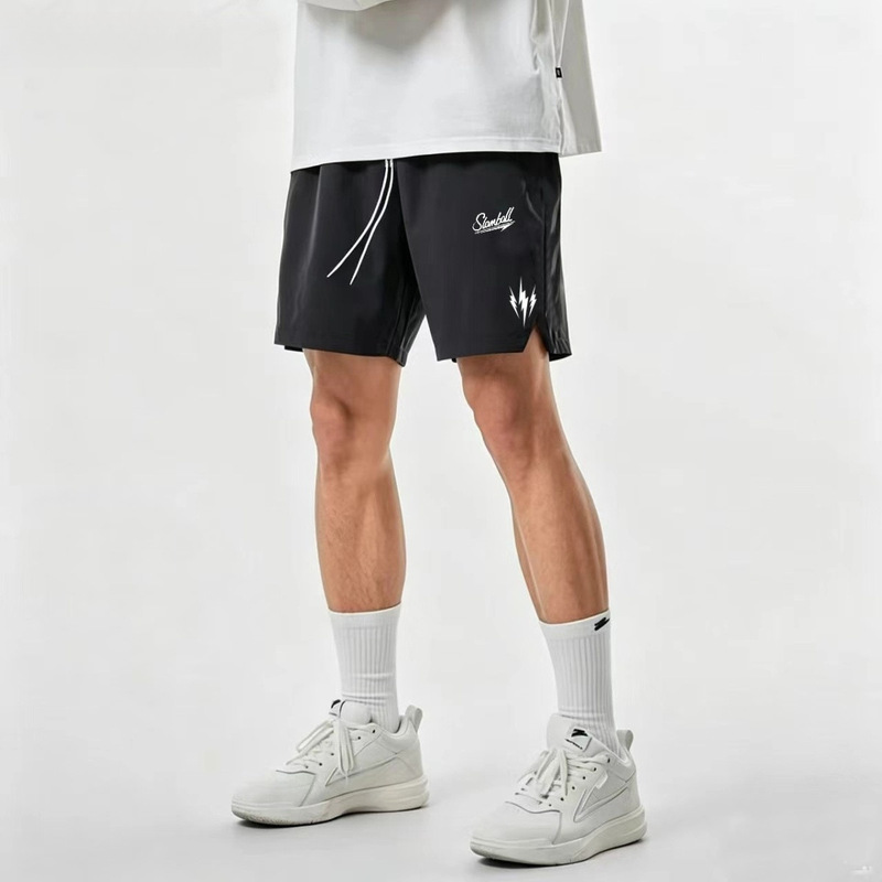 Basketball three-quarter shorts, quick-dry sports shorts for training and running, suitable for summer outdoor wear, breathable and lightweight, direct factory sales Basketball three-quarter shorts, quick-dry sports shorts for training and running, suitable for summer outdoor wear, breathable and lightweight, direct factory sales